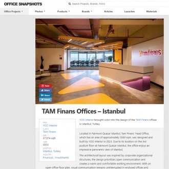 Office Snapshots - Tam Finans Offices